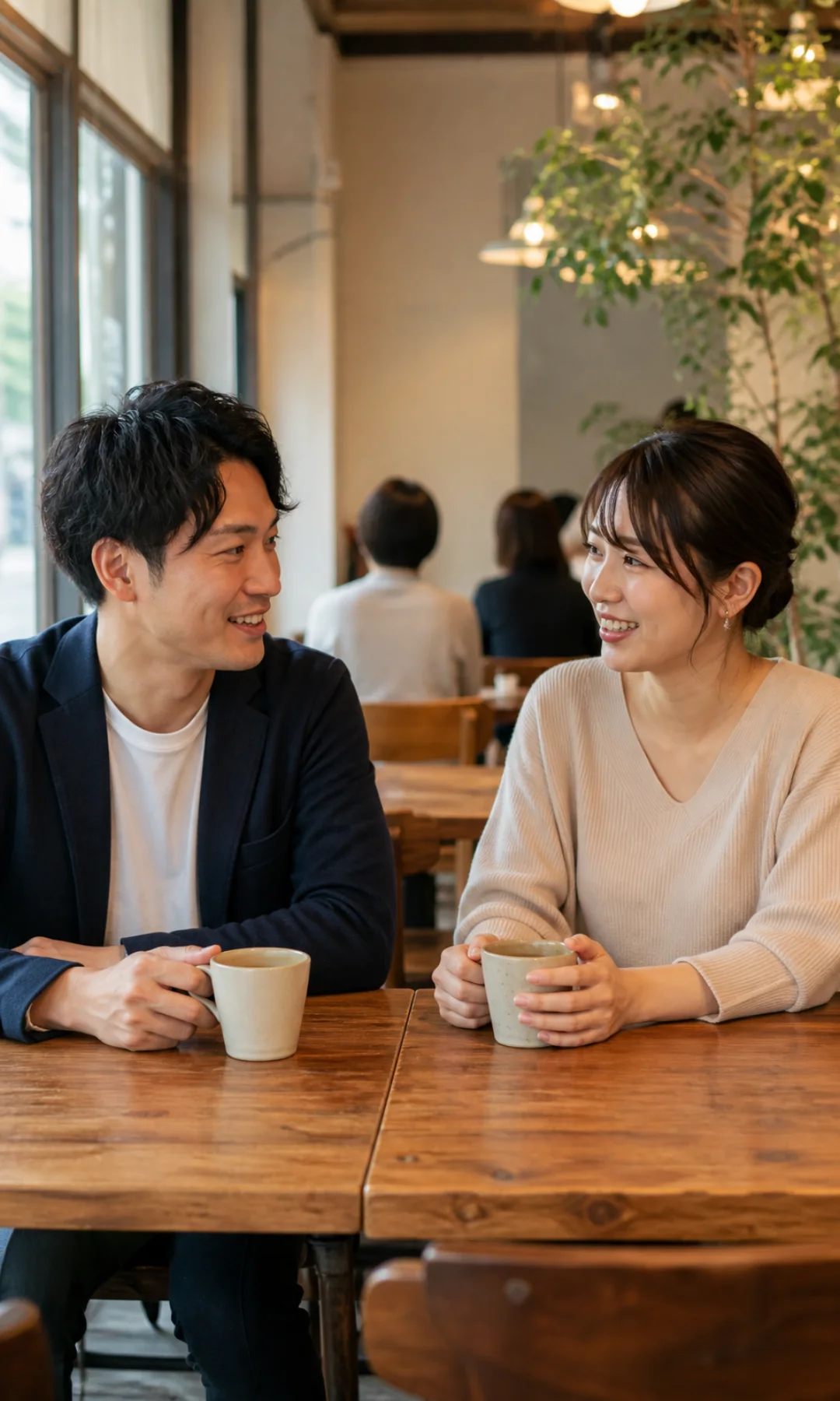 60分間のカフェデート画面